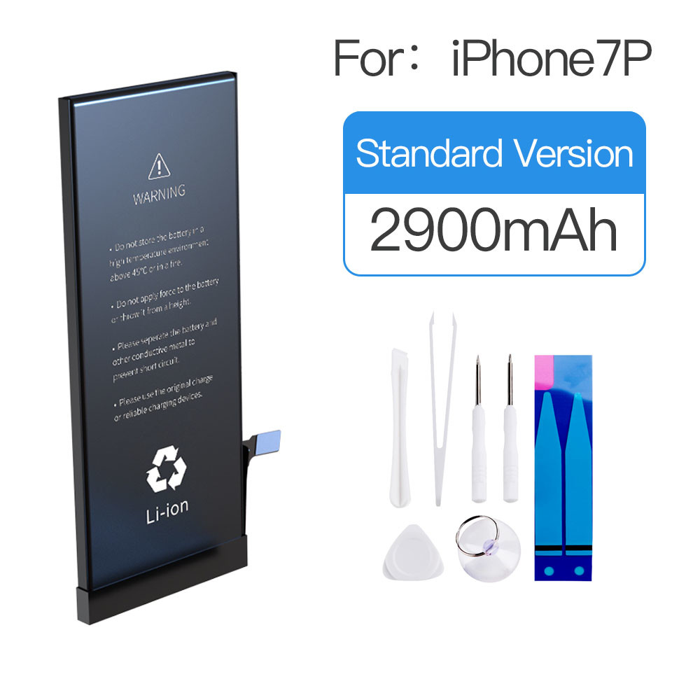 Long Standby Iphone Battery Replacement 2900mAh 0 Cycle With IC Battery